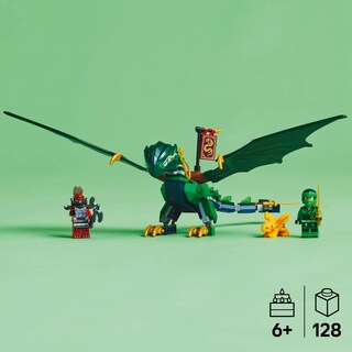 Foto 2 | Foto 2 | Lego Ninjago Dragón Verde Del Bosque De Lloyd Juguete De Construcción Con 2 Minifiguras Juego Imaginativo Regalo Ninja Para