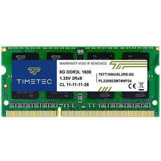 Foto 1 | Foto 1 | Memoria Ram Timetec 8gb Ddr3l 1600mhz Sodimm Laptop - Venta Internacional.