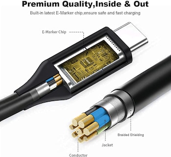 Foto 3 | Foto 3 | Cargador De Portátil Bull-tech Usb C De 65 W Para Dell Latitude Xps - Venta Internacional.