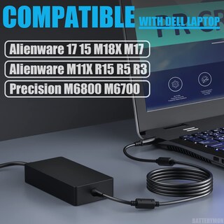 Foto 2 | Foto 2 | Adaptador De Corriente Batterymon De 240 W Para Dell Alienware Con Punta De 7 4 Mm - Venta Internacional.