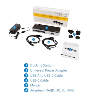 Foto 7 | Foto 7 | Estación De Acoplamiento Startech Dk30a2dh Dual 4k 60 Hz Usb-c/usb-a - Venta Internacional.