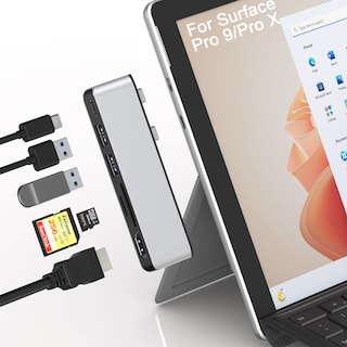 Foto 1 | Foto 1 | Hub Usb Yeemie Pro Para Microsoft Surface Pro 9/10/11/x - Venta Internacional.