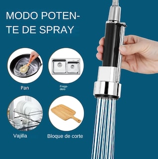 Foto 4 | Foto 4 | Mezcladora Para Fregadero Inoxidable Monomando 360° Llave