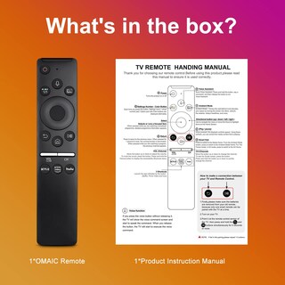 Foto 4 | Foto 4 | Control Remoto Por Voz Omaic De Repuesto Para Samsung Smart Tv - Venta Internacional.