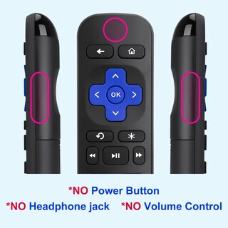 Foto 2 | Foto 2 | Control Remoto De Repuesto Para Roku Box Express Y Premiere (paquete De 2) - Venta Internacional.