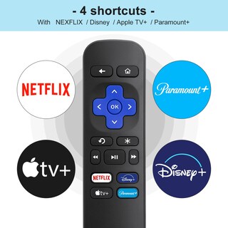 Foto 4 | Foto 4 | Control Remoto De Repuesto Para Roku Box Express Y Premiere (paquete De 2) - Venta Internacional.