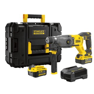 Foto 1 | Foto 1 | Stanley Rotomartillo Inalámbrico 1-1/8'' (22mm) Incluye Baterías Cargador Y Caja De Herramientas Sbh900m2k