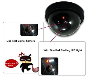Foto 5 | Foto 5 | Cámara Domo Cctv Dummy Security Wali Sd-2 Con Luz Led Paquete De 2 - Venta Internacional.