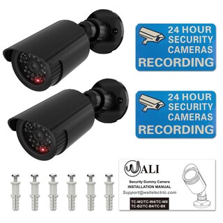Foto 7 | Foto 7 | Cámara De Vigilancia Ficticia Wali Bullet Tc-b2 Con Luz Led Paquete De 2 - Venta Internacional.