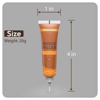 Foto 3 | Foto 3 | Kit De Reparación De Muebles De Madera Nadamoo 12 Colores Con Cepillo - Venta Internacional.