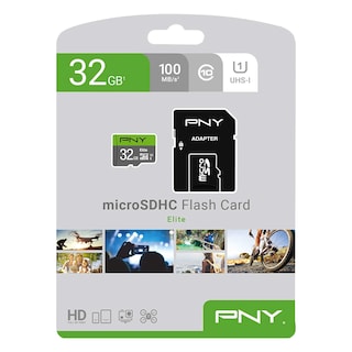 Foto 2 | Foto 2 | Tarjeta De Memoria Flash Pny 32 Gb Elite Class 10 U1 100 Mb/s - Venta Internacional.