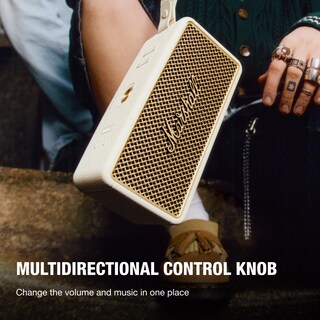 Foto 2 | Foto 2 | Altavoz Bluetooth Marshall Middleton Ii Crema Impermeable - Venta Internacional.