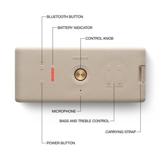 Foto 3 | Foto 3 | Altavoz Bluetooth Marshall Middleton Ii Crema Impermeable - Venta Internacional.