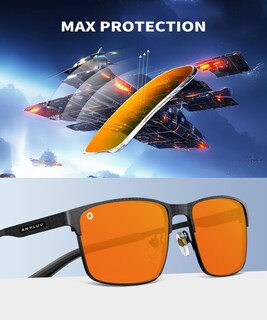 Foto 4 | Foto 4 | Gafas De Luz Azul Anyluv Lightweight Uv400 Con Protección Uv400 - Venta Internacional.