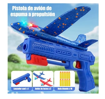 Foto 2 | Foto 2 | Catapulta Avión Juguetes Para Niños Una Pistola+dos Aviones