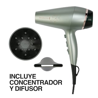 Foto 3 | Foto 3 | Remington Secadora De Cabello Profesional Con Cerámica Aloe Vera Jojoba Y Rosa Mosqueta Control De Frizz D27a-110f