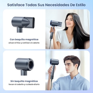 Foto 8 | Foto 8 | Secadora De Cabello Ameifu Alta Velocidad Profesional 110.000rpm 1600w Con Iones Con Boquilla Magnética