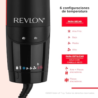 Foto 5 | Foto 5 | Revlon One-step Air Straight 2 En 1 Secadora Y Alaciadora