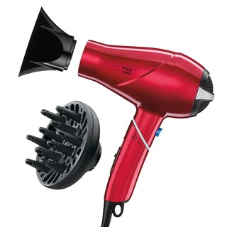 Foto 1 | Foto 1 | Secador De Pelo Infinitipro By Conair De 1875 W Con Motor De Ca Compacto Con Mango Plegable Giratorio Color Rojo