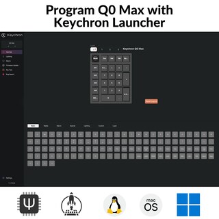 Foto 2 | Foto 2 | Teclado Numérico Mecánico Inalámbrico Keychron Q0 Max Rgb Intercambiable En Caliente - Venta Internacional.