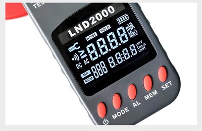 Foto 7 | Foto 7 | Medidor De Resistencia A Tierra Con Pinza Comprobador Digital Resolución De 0.001ω - Venta Internacional.