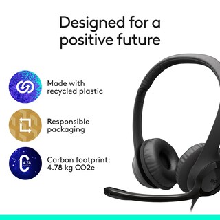 Foto 7 | Foto 7 | Auriculares Logitech H391 Micrófono Con Cancelación De Ruido Usb-c Con Cable - Venta Internacional.