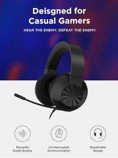 Foto 2 | Foto 2 | Auriculares Con Cable Lenovo H210 Micrófono Con Cancelación De Ruido Color Negro - Venta Internacional.