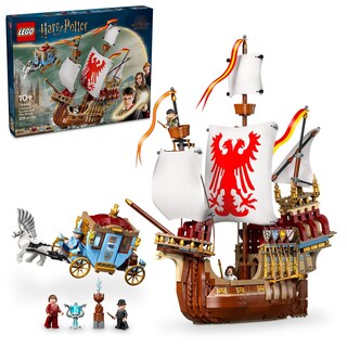 Foto 1 | Foto 1 | Lego Harry Potter™ Torneo De Los Tres Magos: Carruaje De Beauxbatons Y Barco De Durmstrang De Juguete De Construcción Regalo M