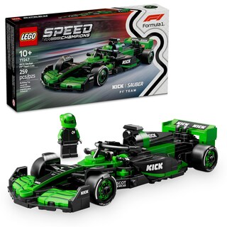 Foto 1 | Foto 1 | Lego Speed Champions Auto De Carreras Kick Sauber F1 Team C44 Vehículo De Juguete Kit Con 1 Minifigura Modelo Construible Set