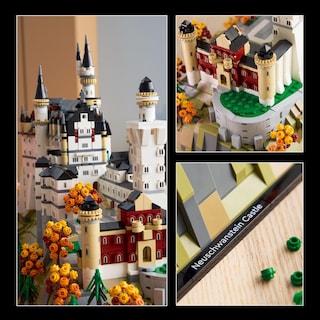 Foto 5 | Foto 5 | Lego Architecture Castillo De Neuschwanstein Kit De Modelo Coleccionable Set De Construcción Para Adultos Detallada Recreación