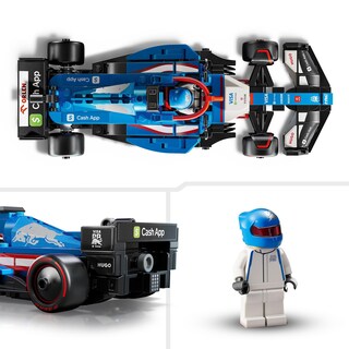 Foto 4 | Foto 4 | Lego Speed Champions Auto De Carreras Visa Cash App Rb Vcarb 01 F1 Kit De Vehículo Para Adultos Con 1 Minifigura De Un Piloto M