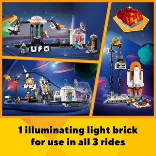 Foto 4 | Foto 4 | Lego Set De Juguetes De Construccion Creator 31142 Montaña Rusa Espacial 874 Piezas