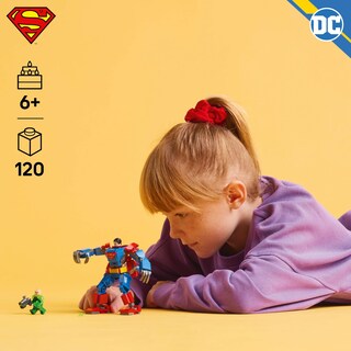 Foto 2 | Foto 2 | Lego Dc Armadura Robótica De Superman™ Vs. Lex Luthor™ Juguete De Superhéroes Con Minifiguras Juego Con Figura Construible Re