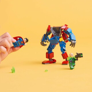 Foto 3 | Foto 3 | Lego Dc Armadura Robótica De Superman™ Vs. Lex Luthor™ Juguete De Superhéroes Con Minifiguras Juego Con Figura Construible Re