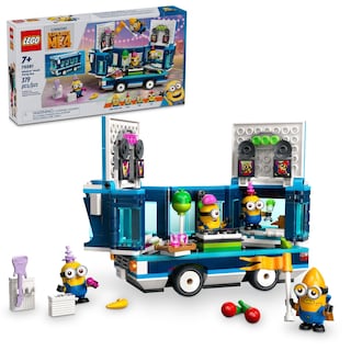 Foto 1 | Foto 1 | Lego Gru 4: Mi Villano Favorito Bus De Fiesta Musical De Los Minions Juguete De Construcción Basado En La Película De Illuminat