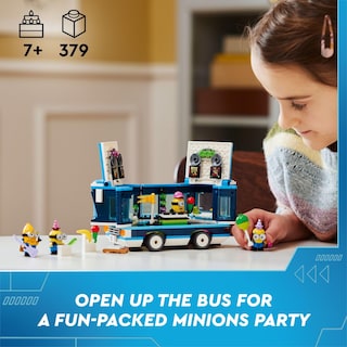 Foto 2 | Foto 2 | Lego Gru 4: Mi Villano Favorito Bus De Fiesta Musical De Los Minions Juguete De Construcción Basado En La Película De Illuminat