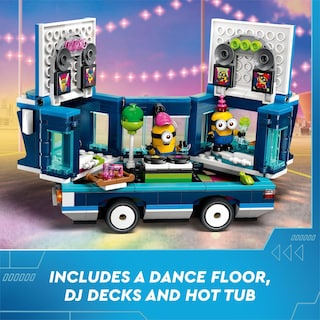 Foto 3 | Foto 3 | Lego Gru 4: Mi Villano Favorito Bus De Fiesta Musical De Los Minions Juguete De Construcción Basado En La Película De Illuminat