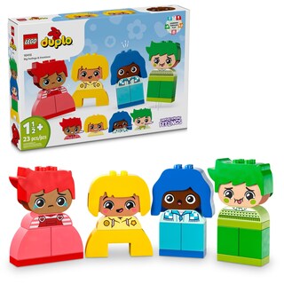 Foto 1 | Foto 1 | Lego 10415 Duplo Grandes Sentimientos Y Emociones Juguete Personalizable 23 Ladrillos De Construcción De Colores Y 4 Personajes