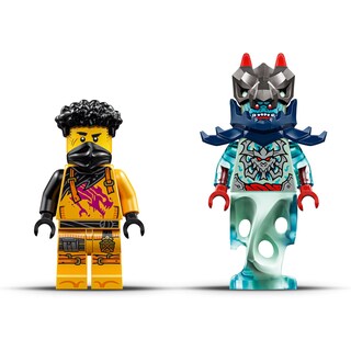 Foto 4 | Foto 4 | Lego Ninjago Mech De Batalla Spinjitzu De Arin Set De Juguetes 2 Minifiguras Y Un Modelo De Un Dragón Juego Construible Regal