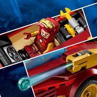 Foto 3 | Foto 3 | Lego Marvel Auto Deportivo De Iron Man Y Pantera Negra Vs. Hulk Rojo Juego De Acción Con Minifiguras Juguete De Aventuras Para