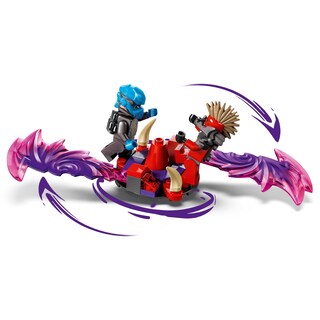 Foto 3 | Foto 3 | Lego Ninjago Aldea De La Tormenta Dragónida Juego De Combate Juguete De Construcción Con 6 Minifiguras Y Un Spinner Regalo D
