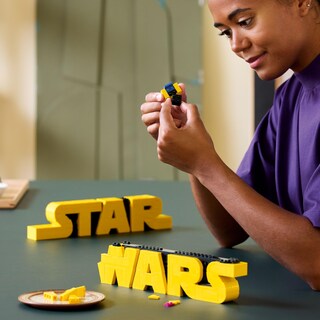 Foto 3 | Foto 3 | Lego Star Wars Logotipo De Star Wars Para Construir Letrero Modelo Construible Decoración Set Para Construir Y Exhibir Colecc