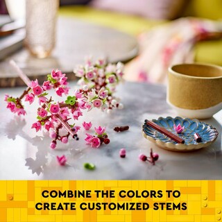 Foto 5 | Foto 5 | Lego Flores De Cerezo Regalo De Celebración Con Flores Construibles 40725