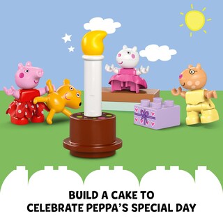 Foto 5 | Foto 5 | Lego Duplo Casa De Cumpleaños De Peppa Pig Juego Con 3 Figuras Peppa Pedro Poni Y Suzy Oveja Juguete De Aprendizaje Para Con