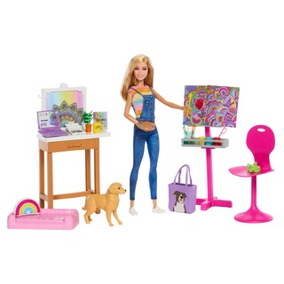 Foto 1 | Foto 1 | Barbie Set De Juego Dani Hoyos Para Niñas De 3 Años En Adelante Mattel Creadora De Contenidos Latina Adorable Perro De Res