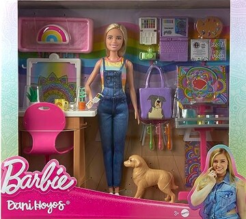 Foto 2 | Foto 2 | Barbie Set De Juego Dani Hoyos Para Niñas De 3 Años En Adelante Mattel Creadora De Contenidos Latina Adorable Perro De Res