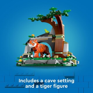 Foto 5 | Foto 5 | Lego City Exploradores De La Jungla: Camión Todoterreno Juguete De Construcción Con Vehículo 3 Minifiguras De Aventureros Y Fi