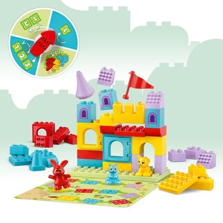 Foto 5 | Foto 5 | Lego Duplo Juego Del Castillo De Hopsy Juguete De Construcción Para Aprender Jugando Con Actividades De Aprendizaje Y 3 Figuras