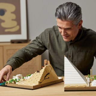 Foto 5 | Foto 5 | Kit De Construcción Lego Architecture 21058 Gran Pirámide De Guiza (1476 Piezas)