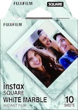 Película Instax Square White Marble Fujifilm - 10 Exposiciones - Venta Internacional.